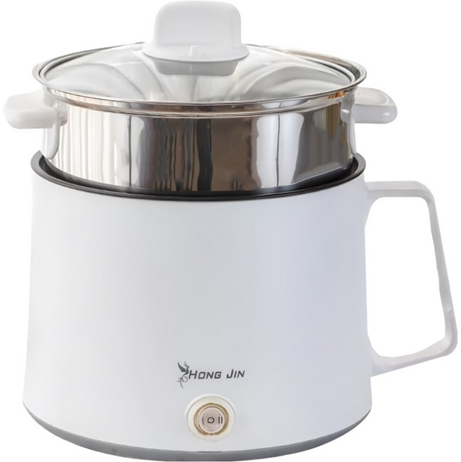 HONG JIN 宏晉 電煮鍋 18 x 18 x 14cm 白色 1.7L, ONLY-1