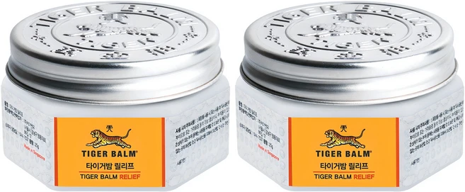 타이거밤 릴리프 허브향, 25g, 2개 - 쿠팡