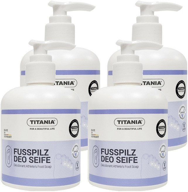 티타니아 발샴푸, 1개입, 4개, 300ml