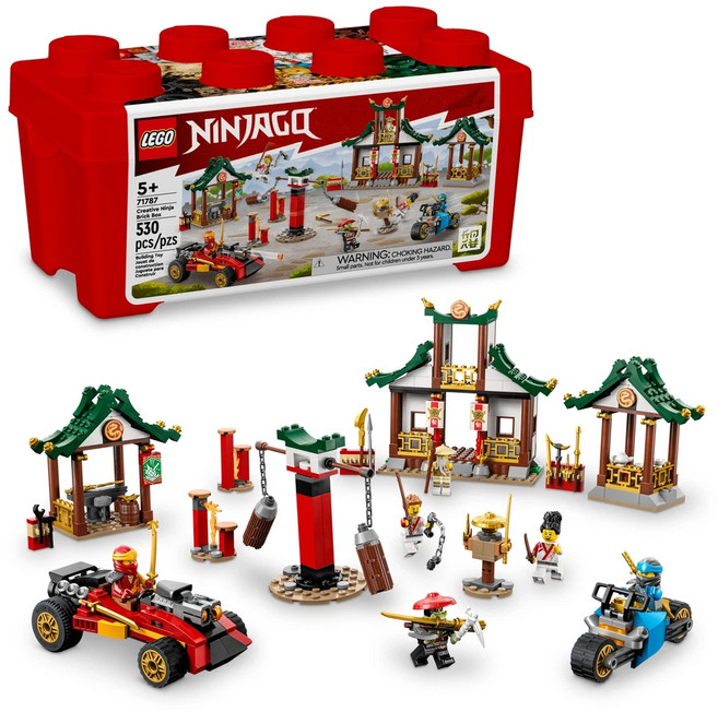 LEGO 71787 旋風忍者, 創意忍者積木盒 多色, 1盒