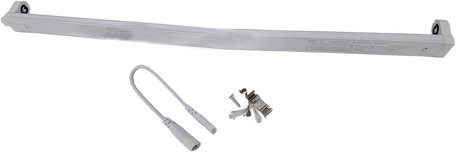 DANCELIGHT 舞光 LED T8燈管型吸頂燈支架 LED-T8BA2-1R1, 白色, 1個