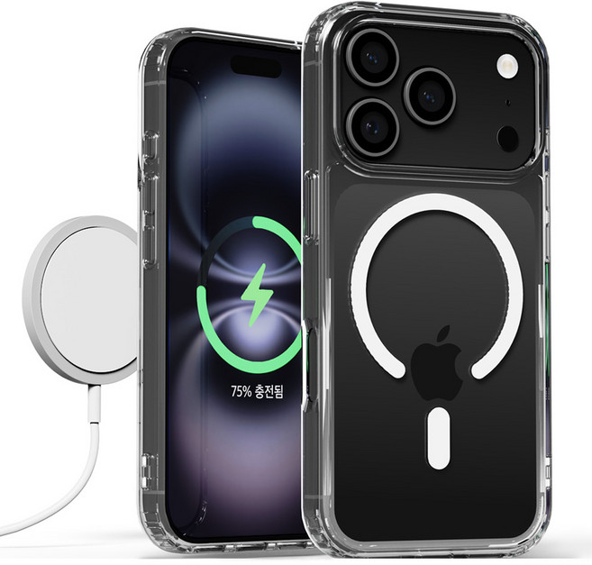 누아트 맥세이프 호환 마그네틱 에어룸 젤하드 휴대폰 케이스