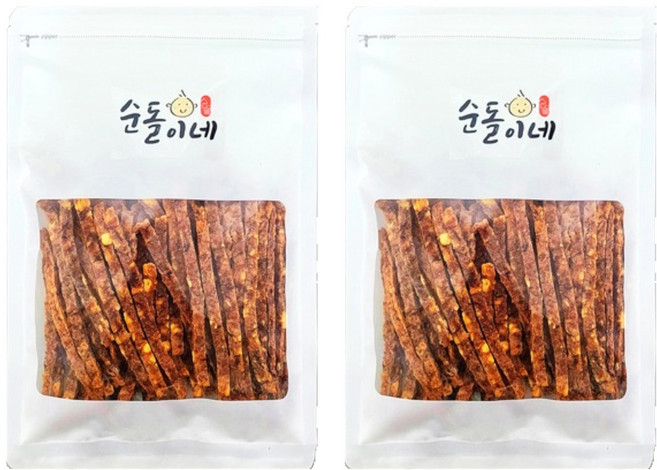 순돌이네 치즈 콕콕 오징어포, 200g, 2개