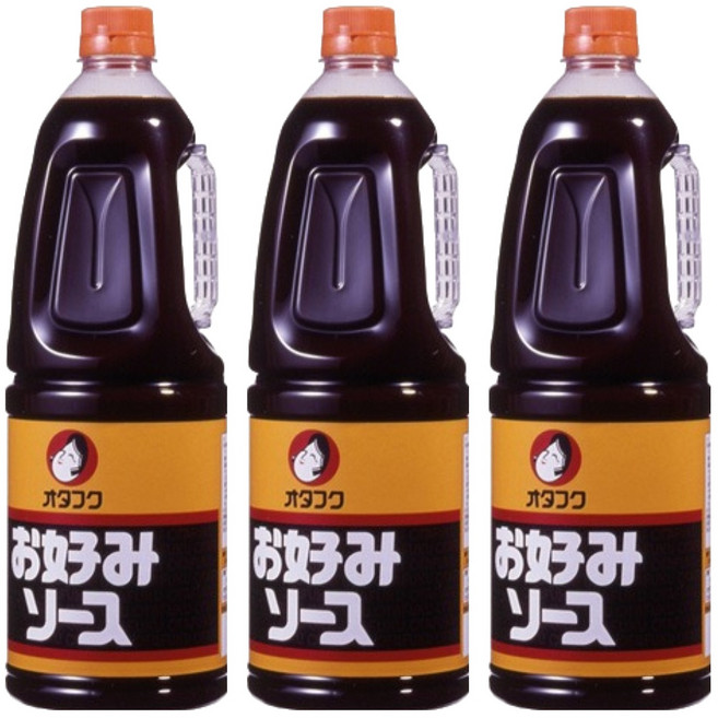 오타후쿠 오코노미소스 업무용, 2.1kg, 3개