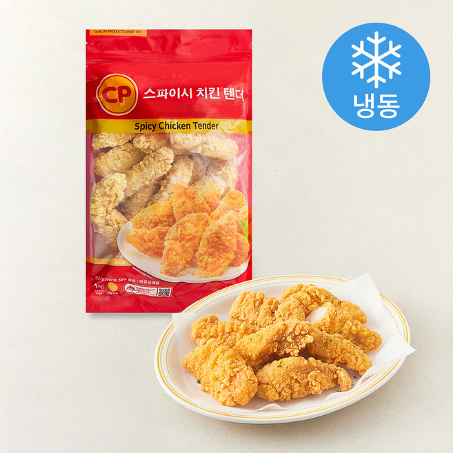 씨피 스파이시 치킨텐더 (냉동), 1kg, 1개