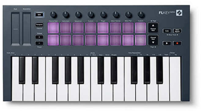 노베이션 FLkey mini FL Studio 컨트롤러, 혼합색상
