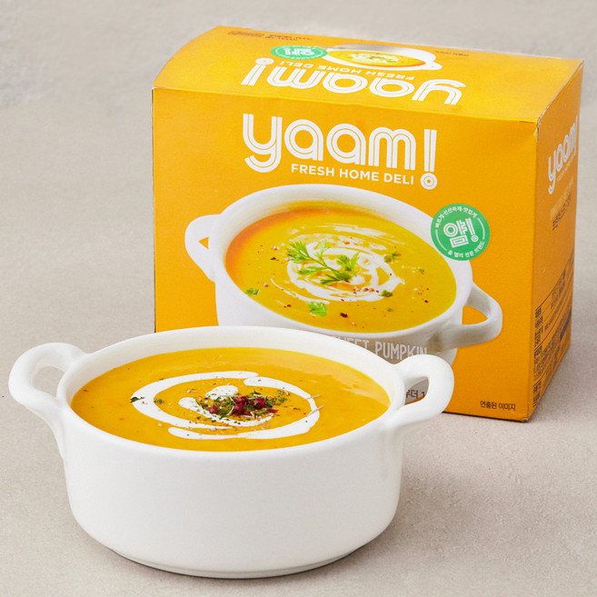 얌 브런치스프 단호박 5개입, 900g, 1개