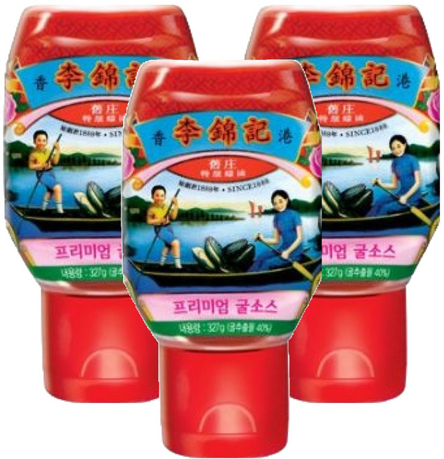李錦記 特級蠔油, 327g, 3個
