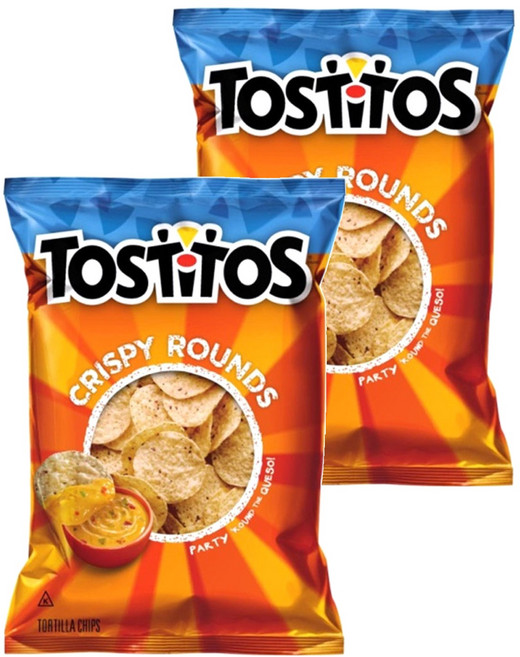 프리토레이 토스티토스 크리스피라운드 또띨라 칩, 283.5g, 2개