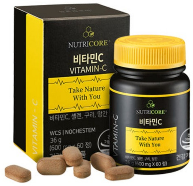 뉴트리코어 비타민C, 60정, 1개