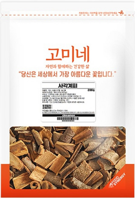 고미네 사각계피, 200g, 1개