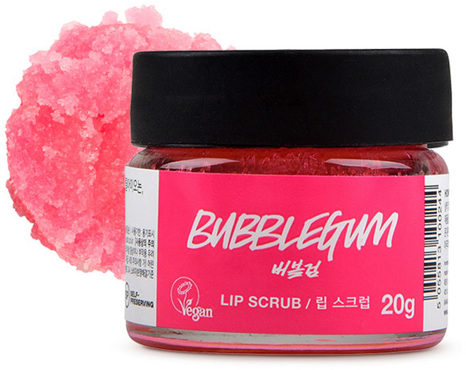 러쉬 립 스크럽, 버블검, 1개, 20g