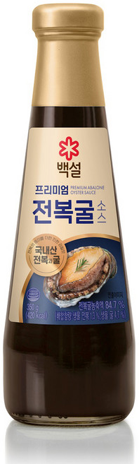 백설 프리미엄 전복굴소스, 350g, 1개