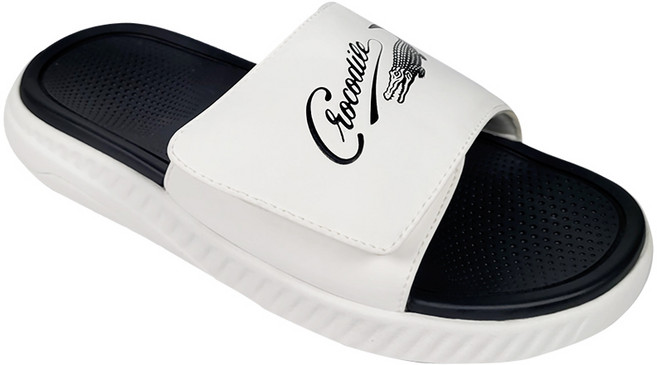 크로커다일 이중 쿠션 알파픽 벨크로 슬라이드