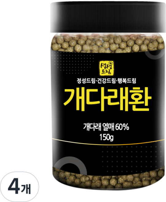 생생드림 개다래환 국산, 4개, 150g