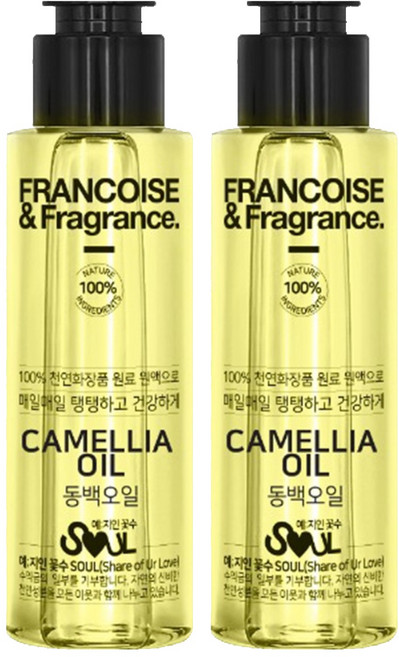 프랑스와즈 동백오일, 100ml, 2개