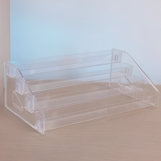 살림이음 무볼트 아크릴 매니큐어 립스틱 정리함, 1개