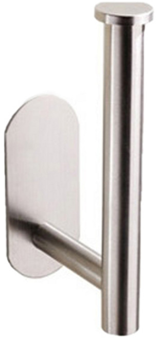 앞날창창 스테인리스 스탠드 벽걸이 휴지 걸이대, 실버, 1개