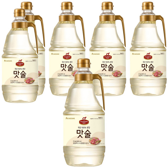 쉐프원 맛술, 2kg, 6개