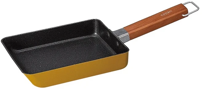 CB JAPAN COPAN系列 IH爐迷你玉子燒鍋 芥末黃, 1個, 32.5cm