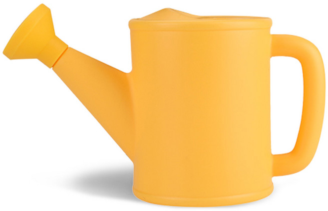 유니코시 파스텔 화분 미니 물조리개, 1개, 옐로우