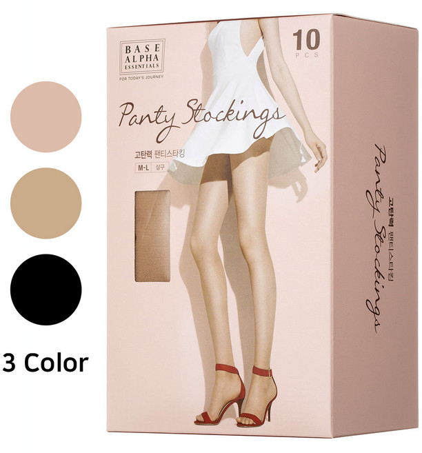 BASE ALPHA ESSENTIALS 20丹高彈力褲型透膚絲襪