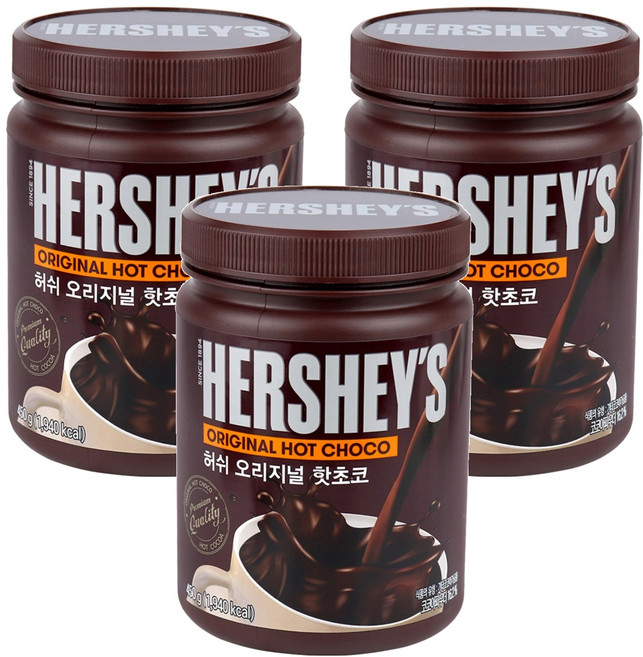 허쉬 오리지널 핫초코분말, 450g, 1개입, 3개