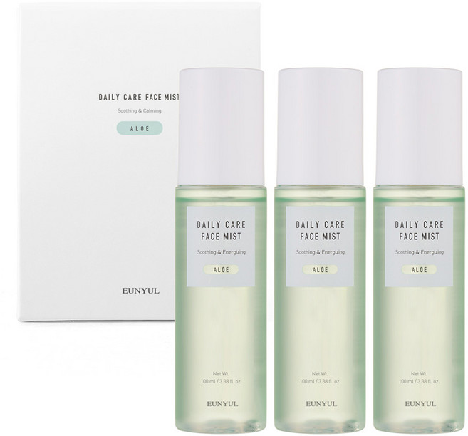은율 데일리 케어 알로에 미스트, 100ml, 3개