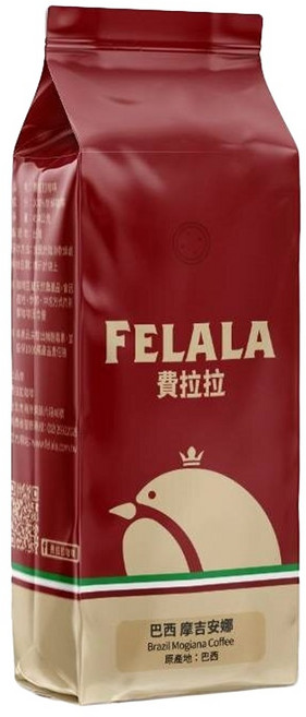FELALA 費拉拉 巴西 摩吉安娜 咖啡豆, 咖啡豆(無研磨), 454g, 1包