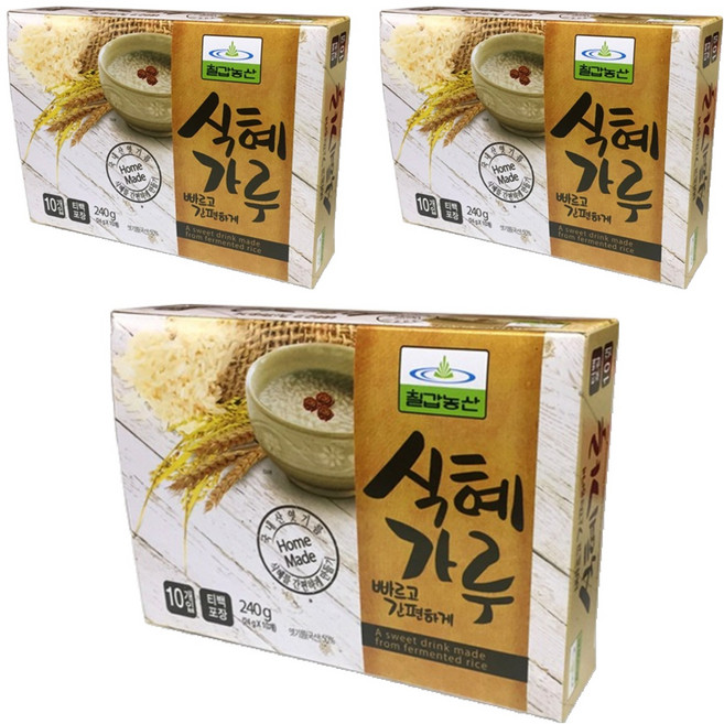 칠갑농산 식혜가루, 240g, 3개