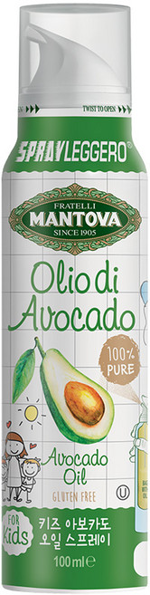 만토바 키즈 오일 스프레이, 아보카도, 100ml, 1개