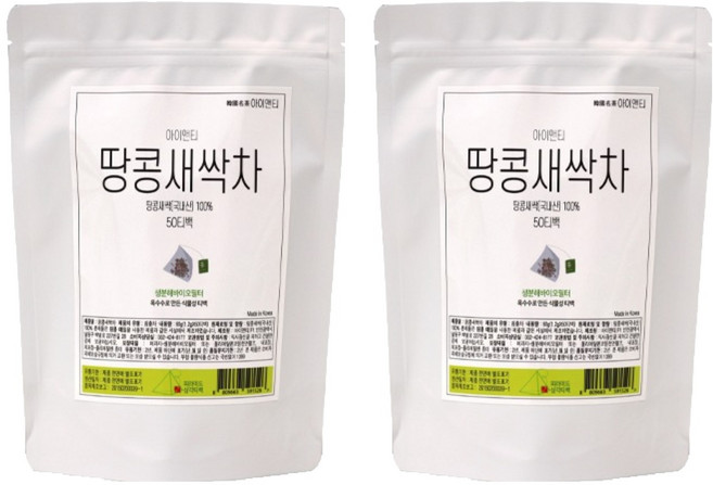 아이앤티 땅콩새싹차 삼각티백, 1.2g, 50개입, 2개