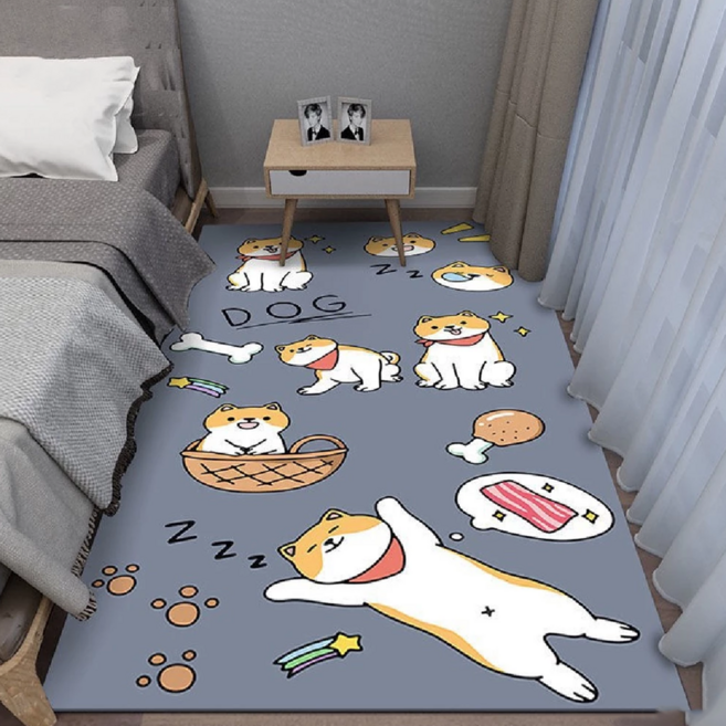 Arbor Home 喬木居家 卡通小動物水晶絨地墊