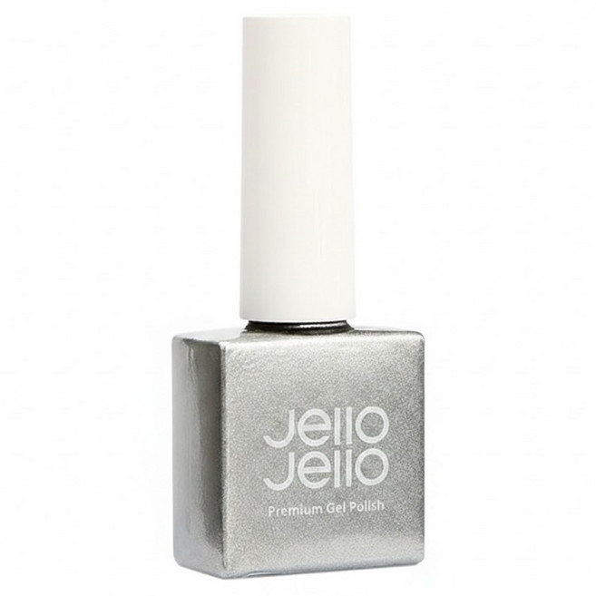 Jello Jello 亮片系列 美甲凝膠, JG-30 Metallic Sliver, 10ml, 1瓶