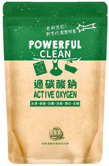 加倍潔 過碳酸鈉去污粉, 600g, 1包