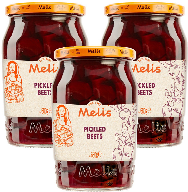 멜리스 비트피클, 3개, 680g