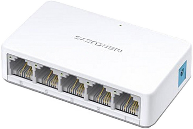 MERCUSYS 水星網路 5-Port 10/100Mbps Desktop Switch, MS105, 1台