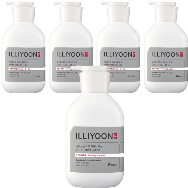 ILLIYOON 一理潤 極致修護身體乳液, 528ml, 5個