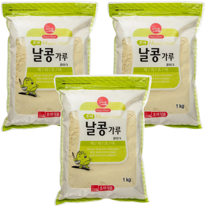 초야식품 날콩가루, 3개, 1kg