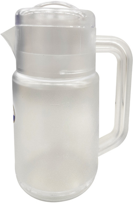 強力冷水壺 10 x 26cm, 2.2L, 透明, 1個