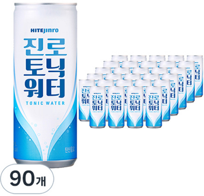 진로토닉워터 하이트진로, 250ml, 90개