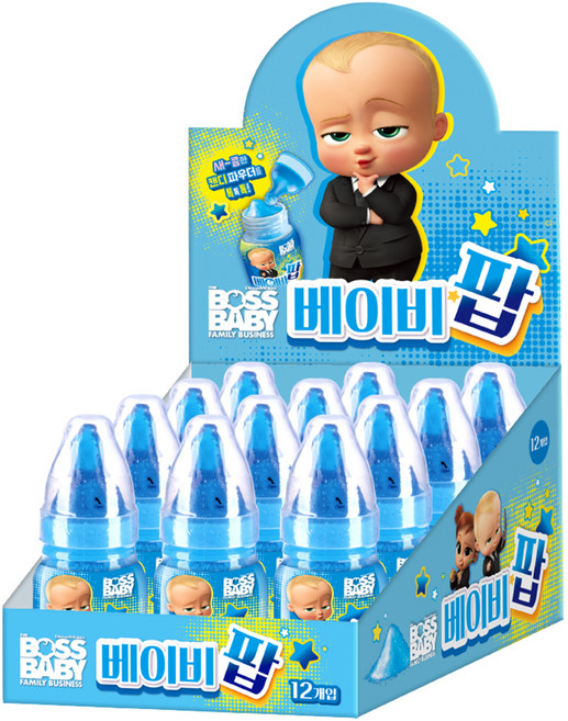 보스베이비 베이비팝 캔디 12p, 384g, 1개