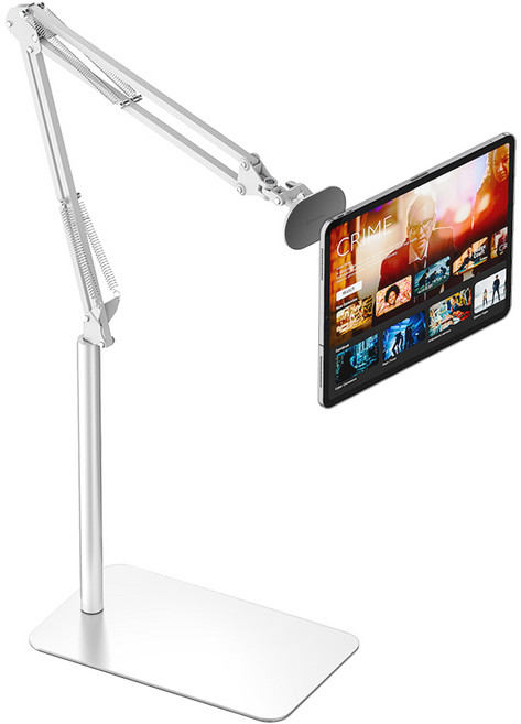 신지모루 2배 자력 M 멕세이프 듀얼 마그네틱 폰테블릿 탭 패드 자바라 스탠드 거치대, S600100010, 화이트, 1개