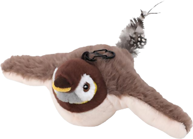 電動貓薄荷玩具, 棕麻雀, 1個