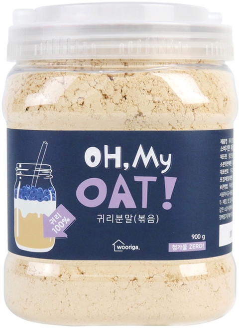 우리가스토리 오 마이 오트 볶은귀리분말, 900g, 1개
