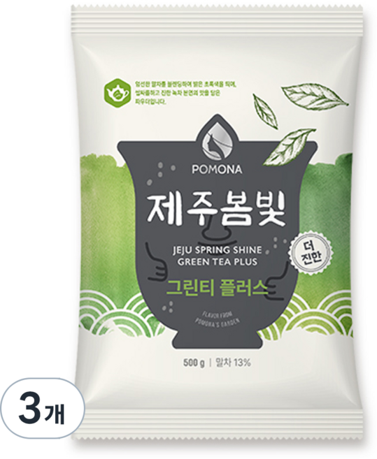 포모나 그린티 플러스, 500g, 1개입, 3개