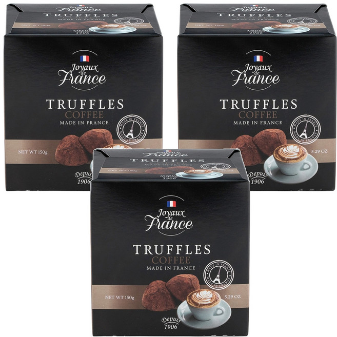 주와요드프랑스 나트라 커피 트러플스 초콜릿, 150g, 3개