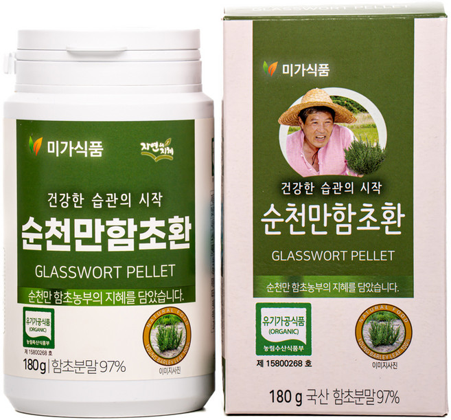 자연의지혜 순천만함초환, 180g, 1개