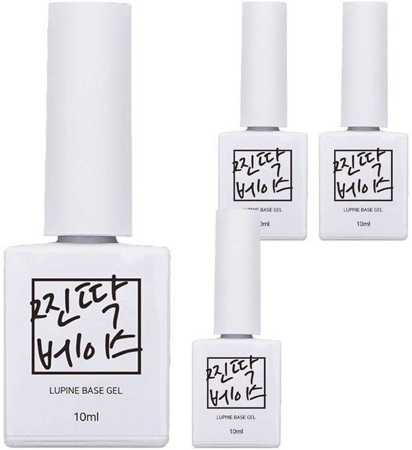루핀 찐딱 베이스 젤, 10ml, 4개