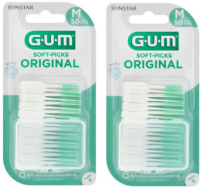 검 소프트픽 오리지날 치간칫솔, 50개입, 2개